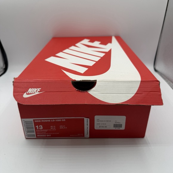 Nike Roshe LD-1000 QS Running Shoes Mens 13 Sport Red/Midnight Navy 802022-641 - Picture 11 of 15